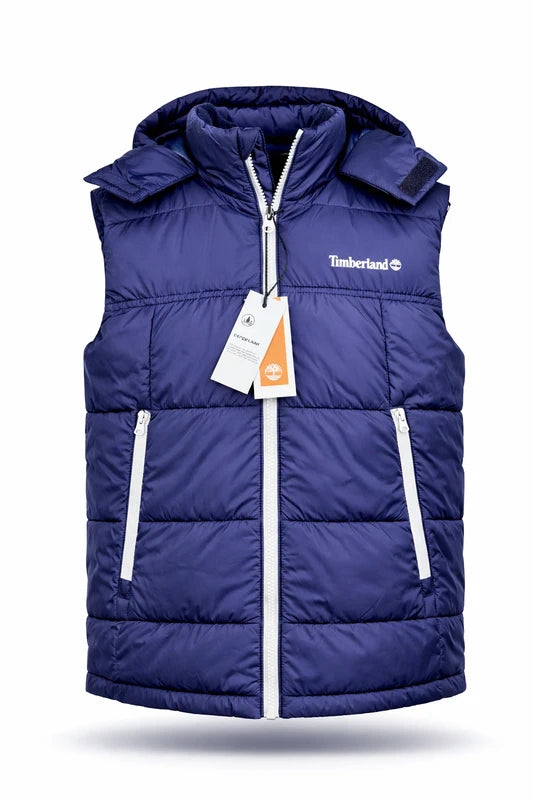 Doudoune sans manches Timberland – Taille S – Neuve avec étiquette – Bleu marine